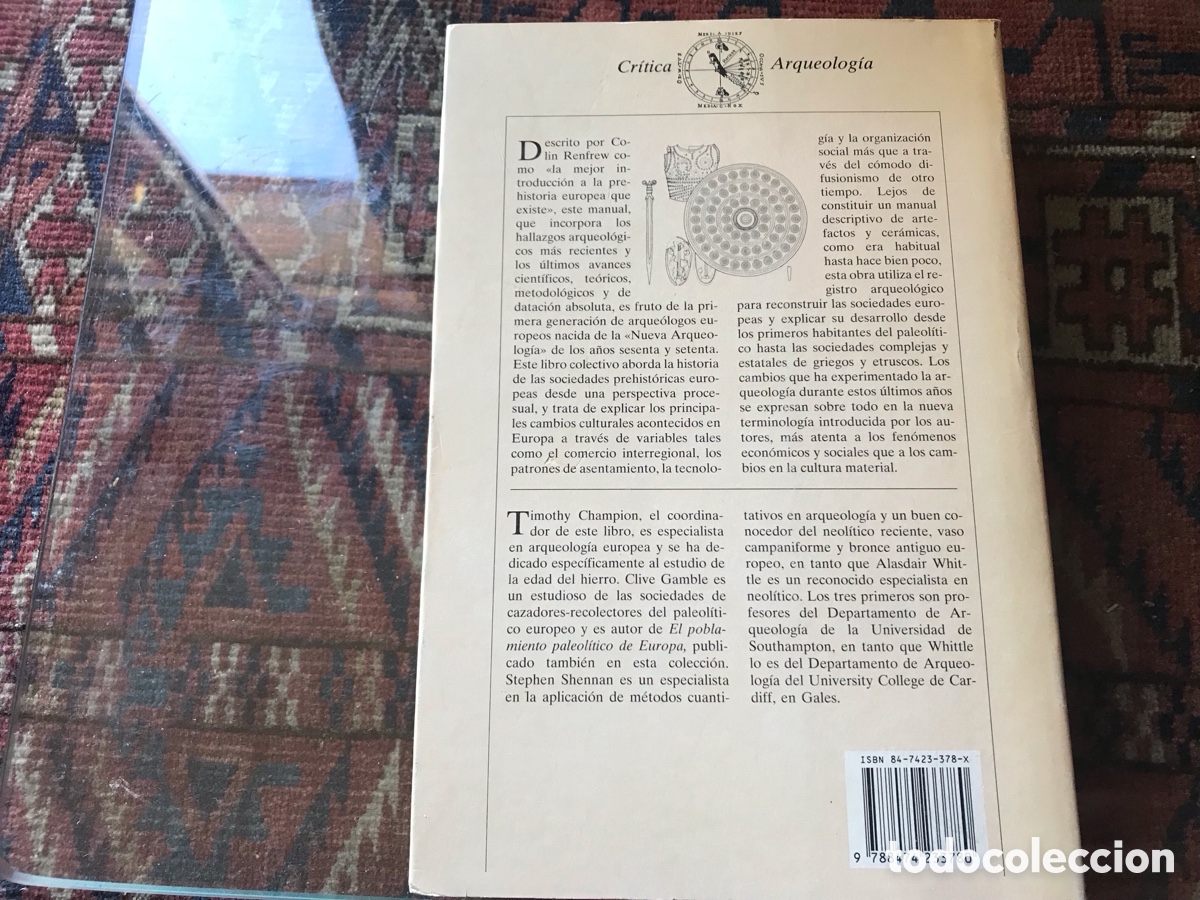 Libros de segunda mano: Prehistoria de Europa. Cr&iacute;tica - Foto 3