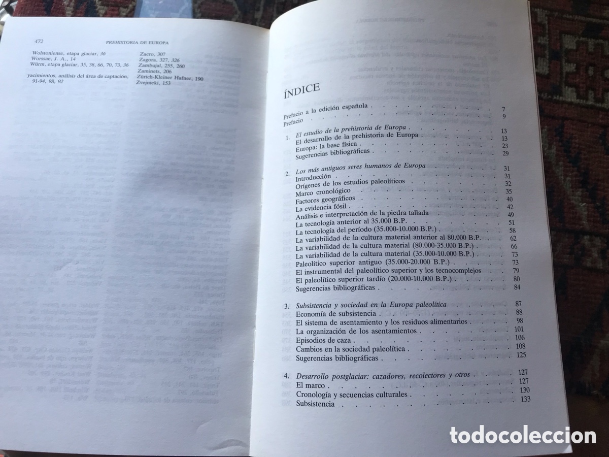 Libros de segunda mano: Prehistoria de Europa. Cr&iacute;tica - Foto 4