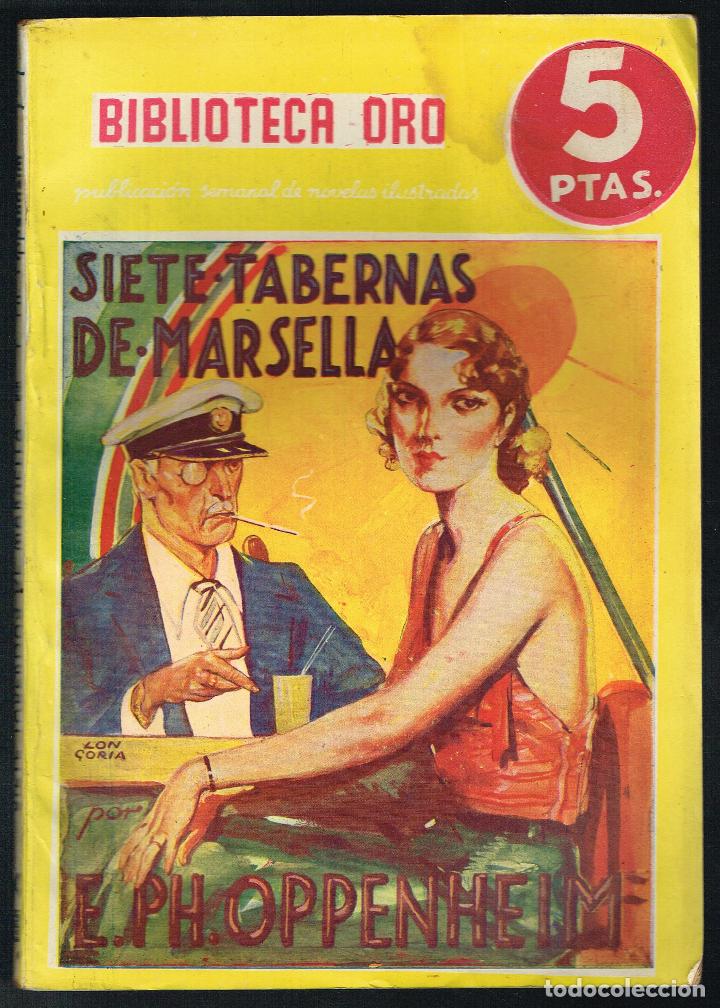 Libros de segunda mano: SIETE TABERNAS DE MARSELLA - E. PH. OPPENHEIM - 9/4/1939 - Foto 1