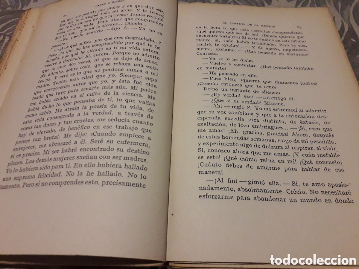 Libros de segunda mano: EL SENTIDO DE LA MUERTE, PABLO BOURGET, - Foto 4