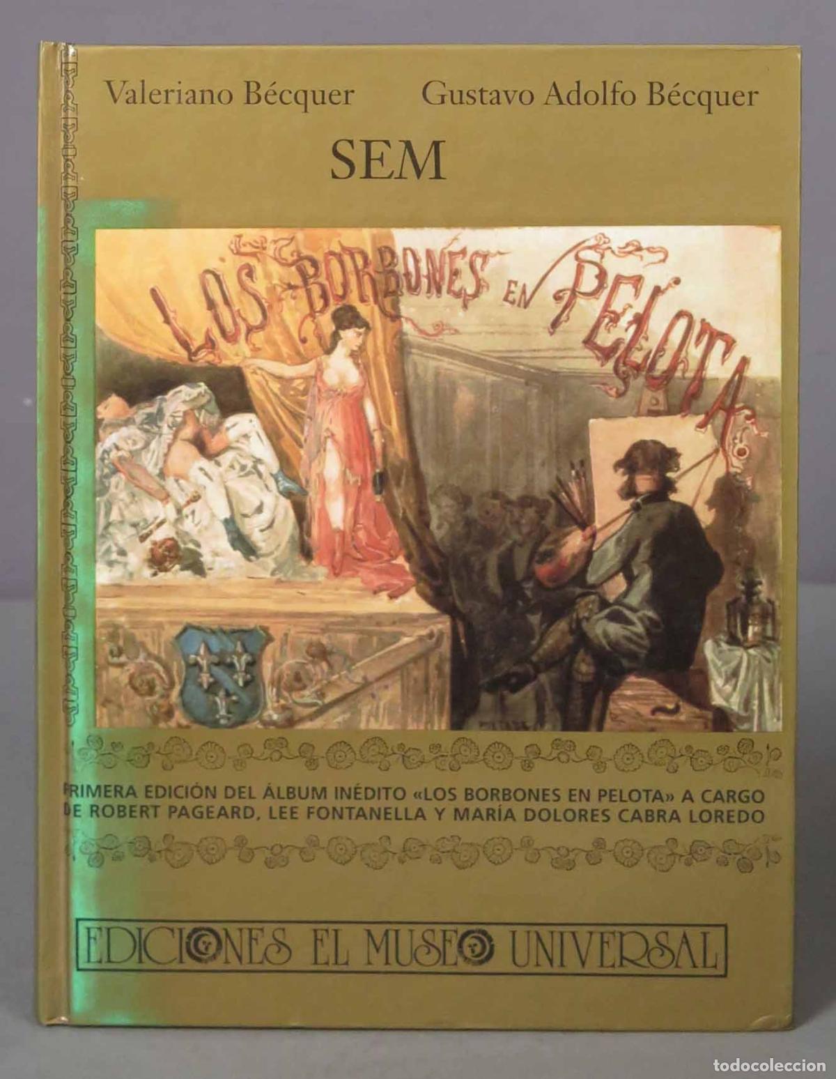 Libros de segunda mano: Los Borbones en pelota. Valeriano B&eacute;cquer y Gustavo Adolfo B&eacute;cquer - Foto 1