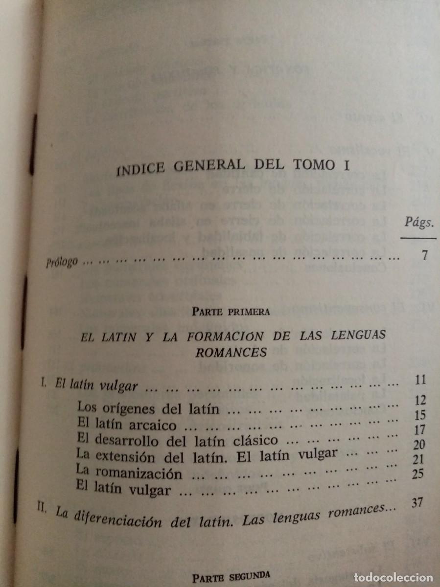 Libros de segunda mano: MANUAL DE LING&Uuml;&Iacute;STICA ROM&Aacute;NICA - Foto 10