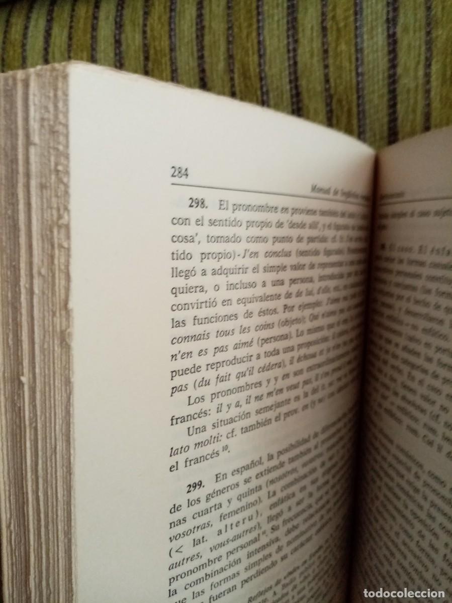 Libros de segunda mano: MANUAL DE LING&Uuml;&Iacute;STICA ROM&Aacute;NICA - Foto 12