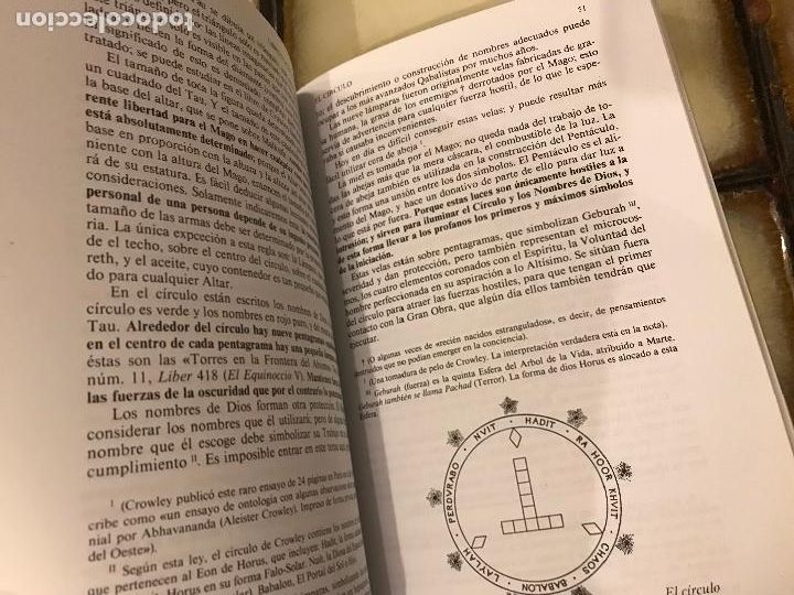 Libros de segunda mano: Magia (k) en teor&iacute;a y pr&aacute;ctica. Aleister Crowley - Foto 8