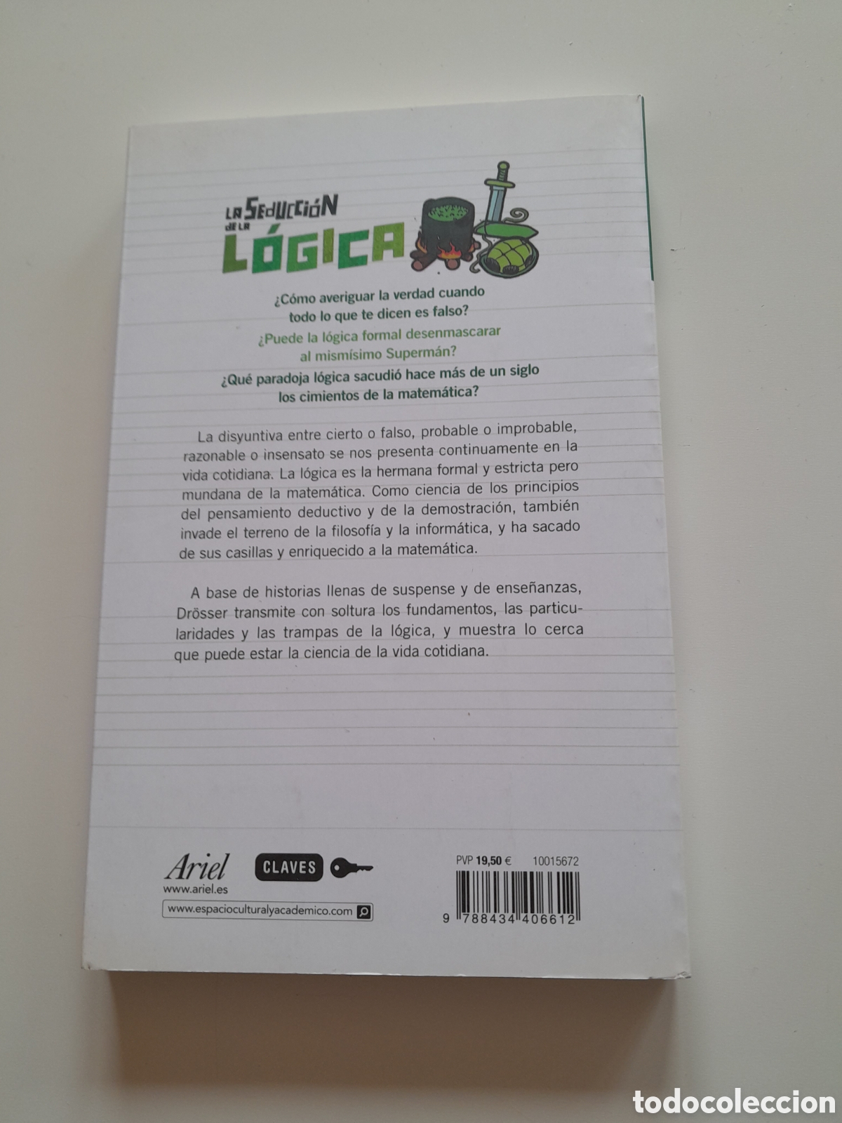 Libros de segunda mano: La seducci&oacute;n de la logica. Cristoph Dr&ouml;sser - Foto 3