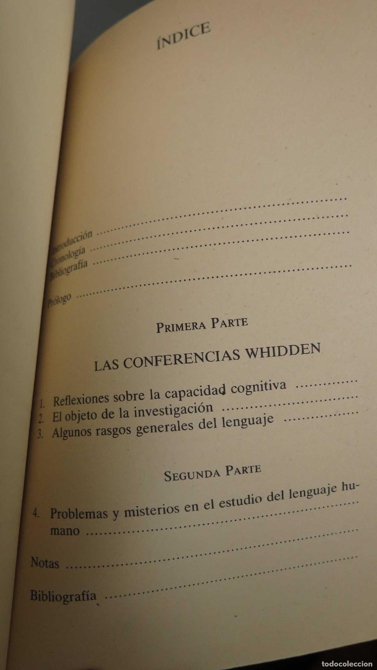 Libros de segunda mano: Reflexiones sobre el lenguaje. Noam Chomsky - Foto 2