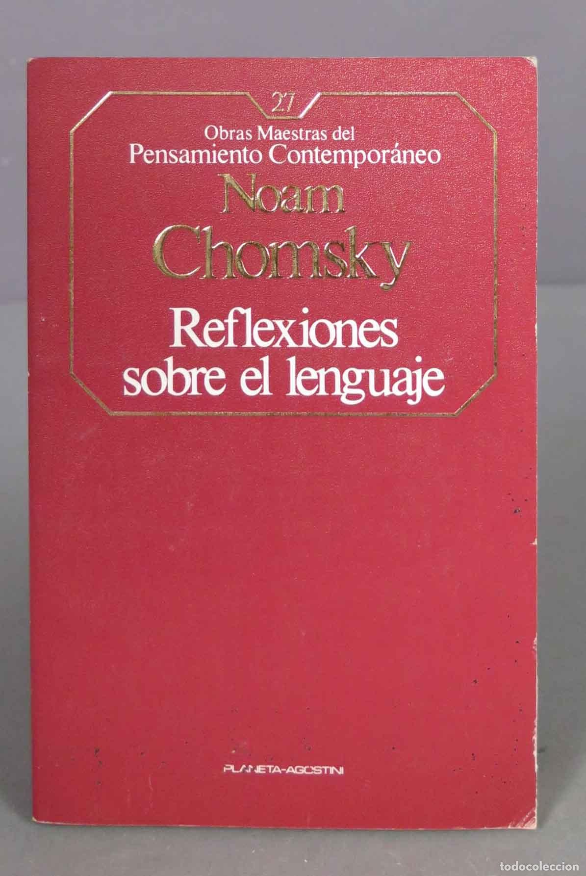 Libros de segunda mano: Reflexiones sobre el lenguaje. Noam Chomsky - Foto 1