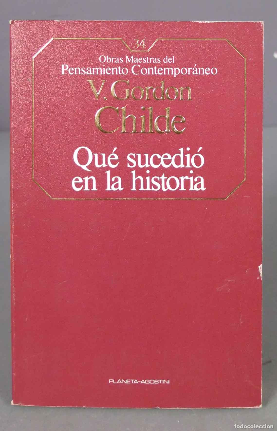 Libros de segunda mano: Qu&eacute; sucedi&oacute; en la historia. Childe - Foto 1
