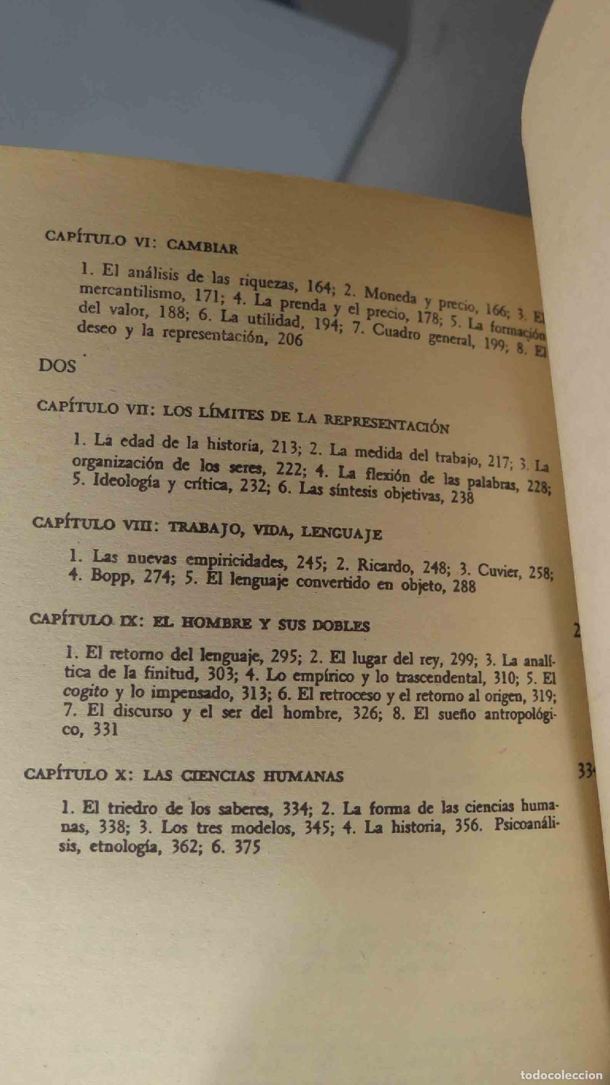 Libros de segunda mano: LAS PALABRAS Y LAS COSAS. FOUCAULT - Foto 3
