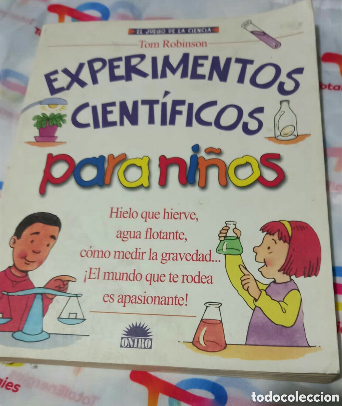 Libros de segunda mano: Experimentos cient&iacute;ficos para ni&ntilde;os Tom Robinson - Foto 1