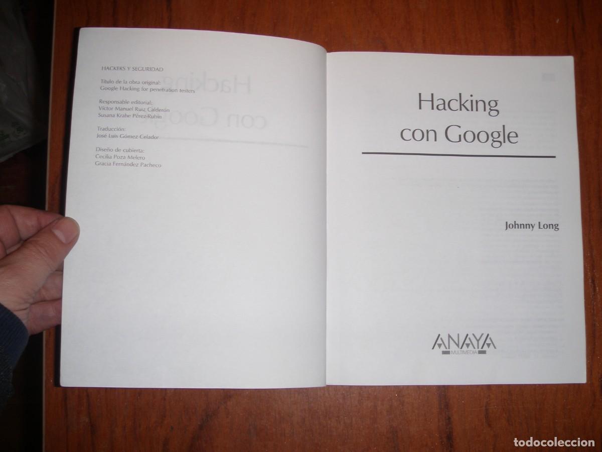 Libros de segunda mano: HACKING CON GOOGLE ANAYA - Foto 3