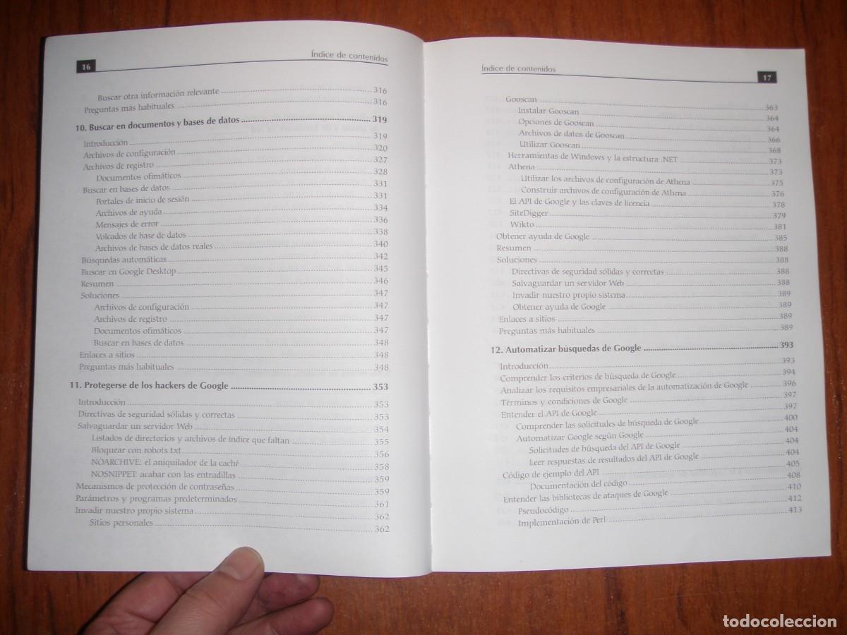 Libros de segunda mano: HACKING CON GOOGLE ANAYA - Foto 8