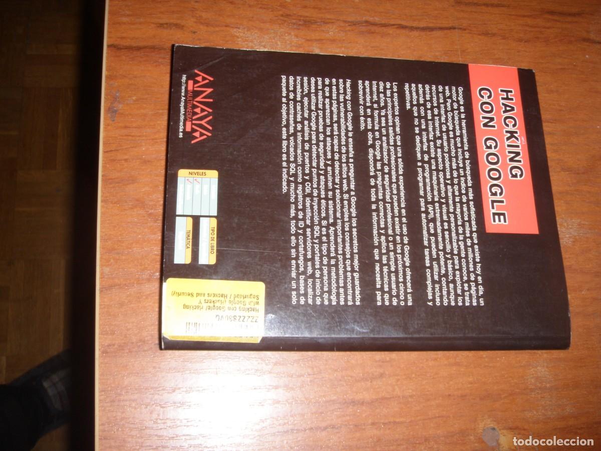 Libros de segunda mano: HACKING CON GOOGLE ANAYA - Foto 27
