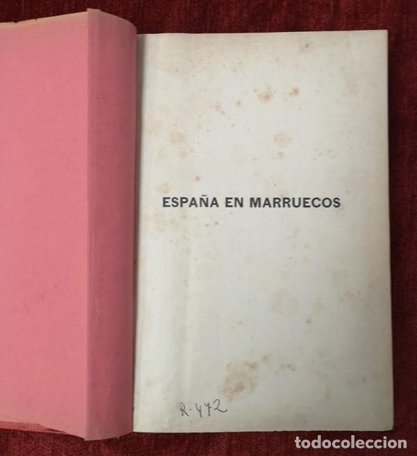Libros de segunda mano: Espa&ntilde;a en Marruecos. - Foto 2