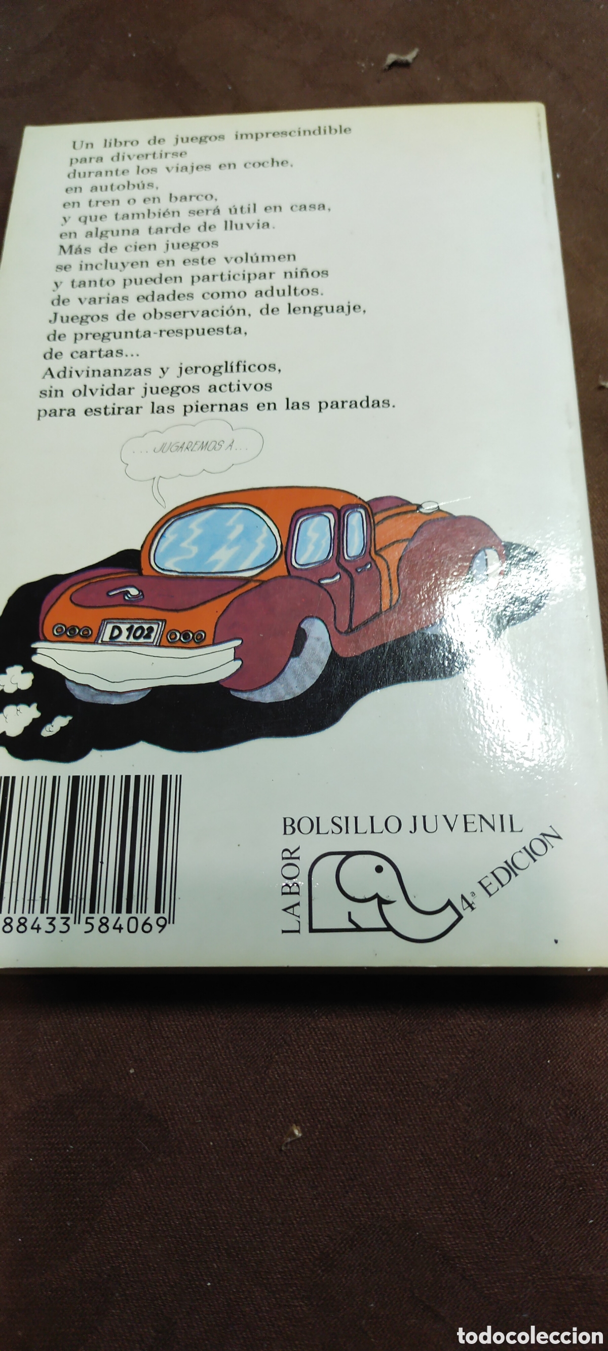 Libros de segunda mano: Juegos para viajes. Labor bolsillo juvenil. - Foto 2