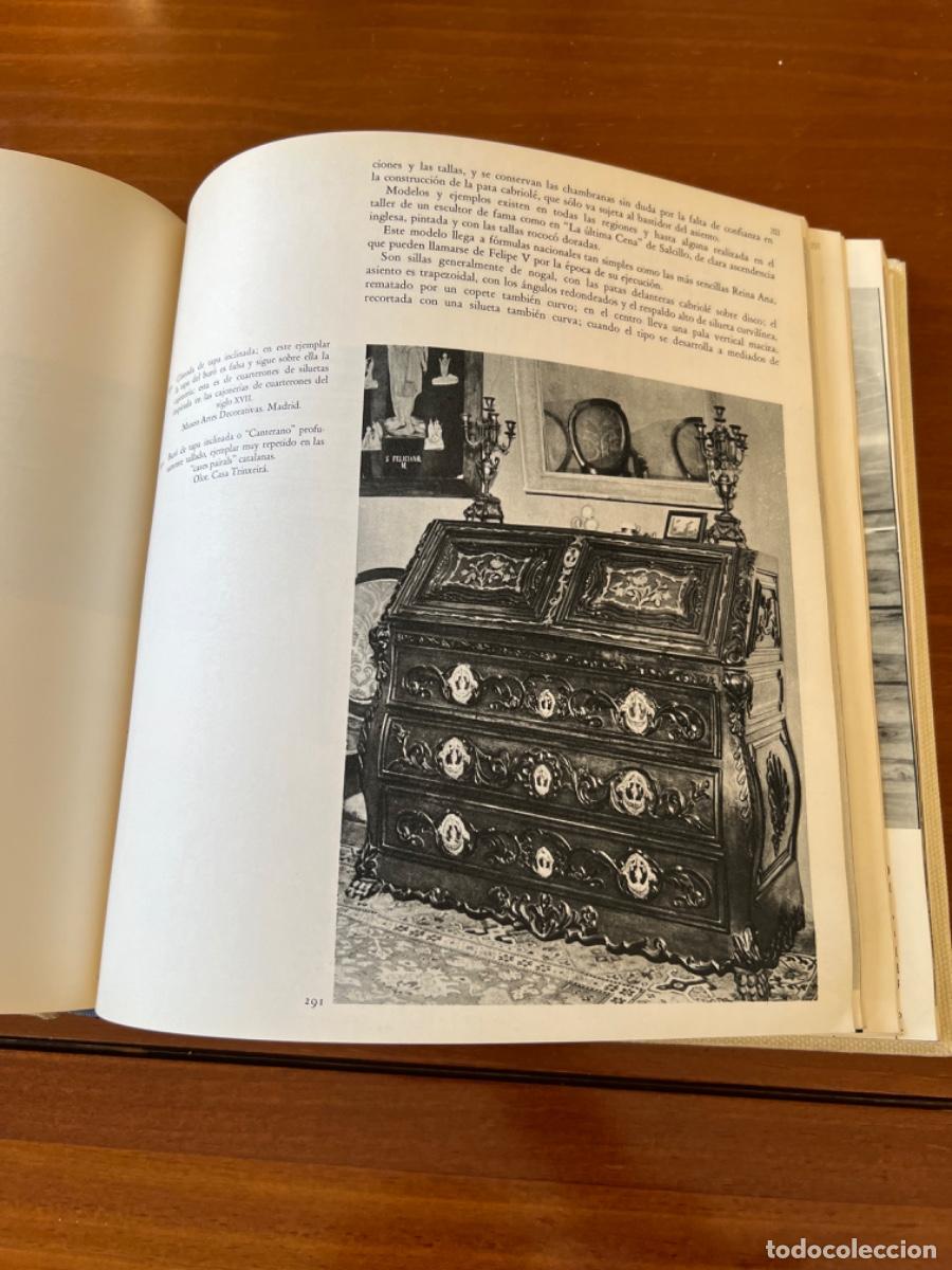 Libros de segunda mano: Estilos del mueble espa&ntilde;ol, Luis Feduchi. - Foto 5