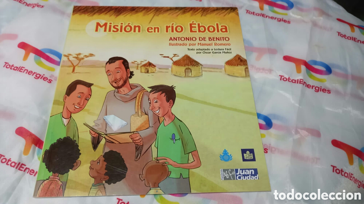 Libros de segunda mano: Misi&oacute;n en r&iacute;o ebola Antonio De Benito, Everest - Foto 1