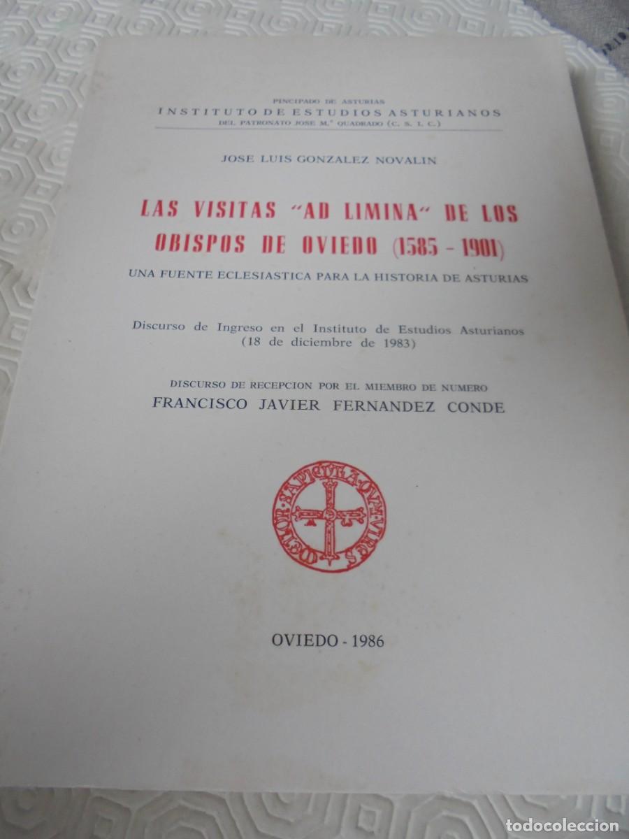 Gebrauchte B&uuml;cher: LAS VISITAS AD LIMINA DE LOS OBISPOS DE OVIEDO (1585 - 1901). UNA FUENTE ECLESIATICA PARA LA HISTORI