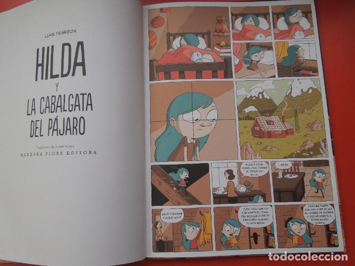 Libros de segunda mano: HILDA Y LA CABALGATA DEL PAJARO - Pearson, Luke BARBARA FIORE EDITORA -PASTAS DURAS - Foto 3