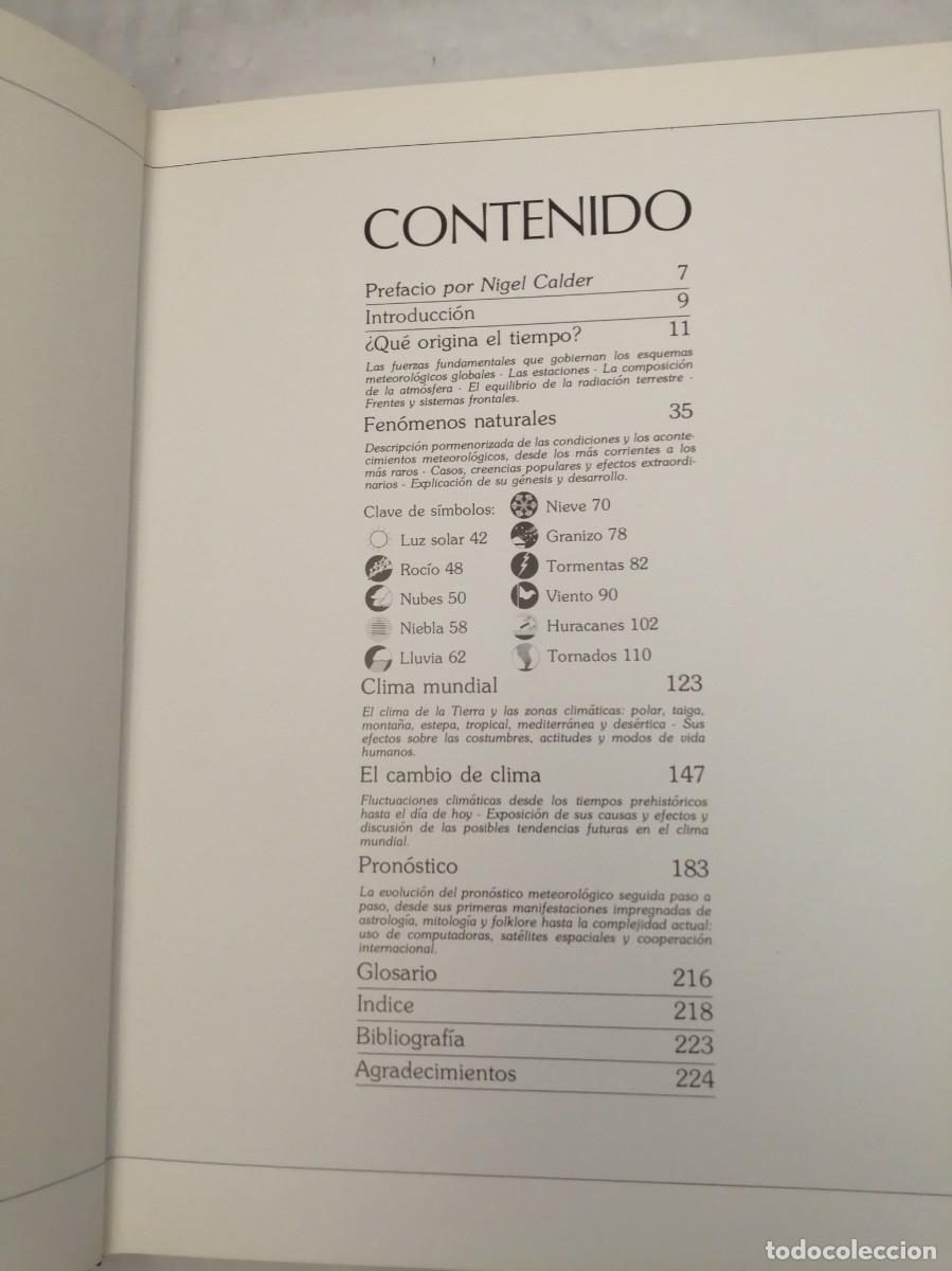 Libros de segunda mano: El libro del clima (Primera edici&oacute;n, tapa dura) - Foto 3