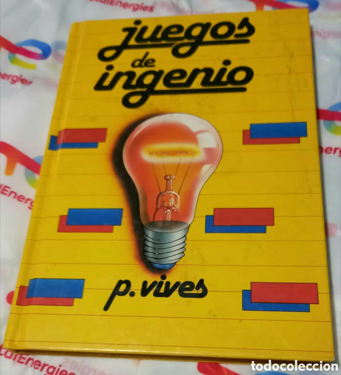 Libros de segunda mano: Juegos de ingenio P. Vives 1983 - Foto 1