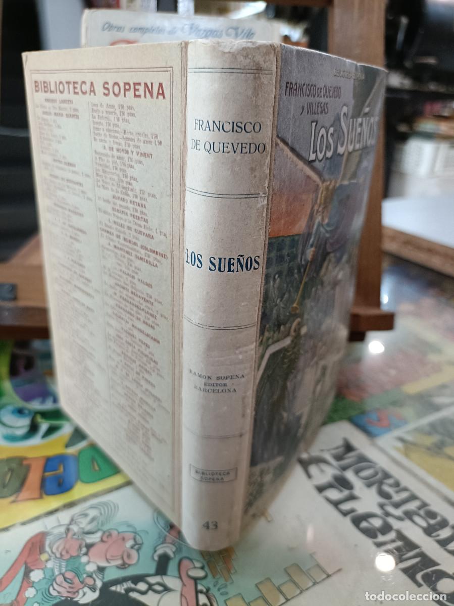 Libros de segunda mano: Los Sue&ntilde;os - Francisco de Quevedo y Villegas - Biblioteca Sopena - Foto 2