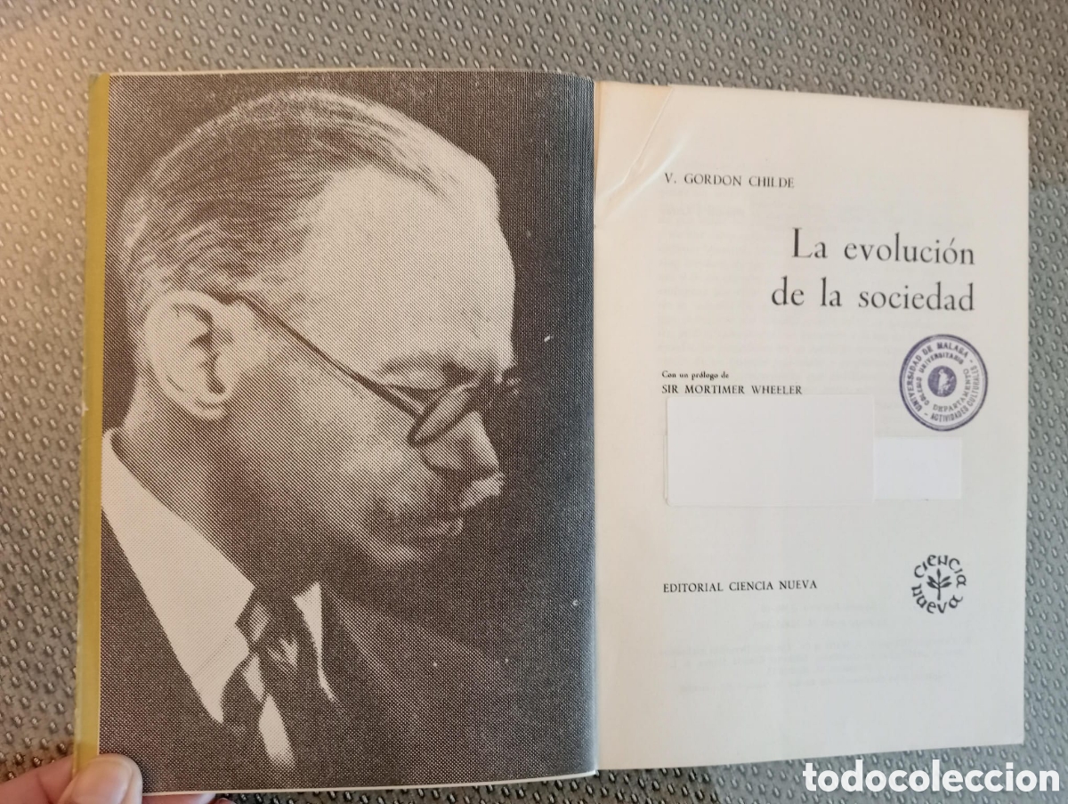 Libros de segunda mano: La evoluci&oacute;n de la sociedad / GORDON V. CHILDE - Foto 2