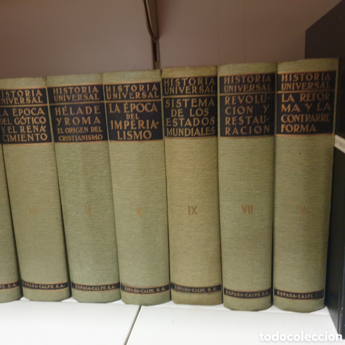 Libros de segunda mano: HISTORIA UNIVERSAL ESPASA CALPE SEPTIMA EDICI&Oacute;N - Foto 2