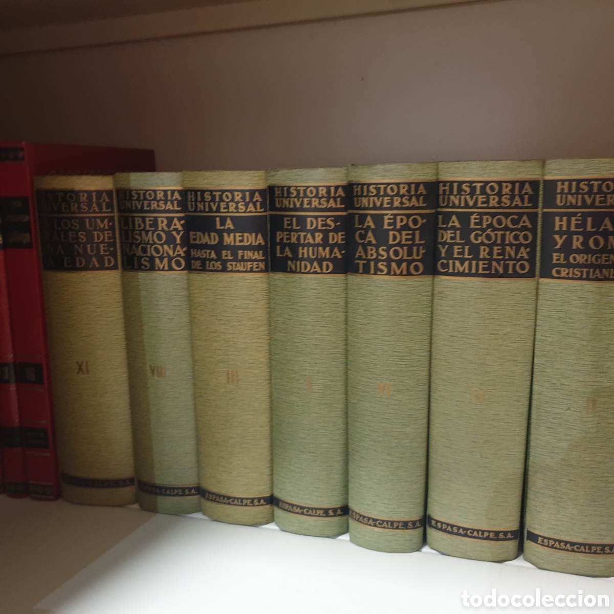 Libros de segunda mano: HISTORIA UNIVERSAL ESPASA CALPE SEPTIMA EDICI&Oacute;N - Foto 3