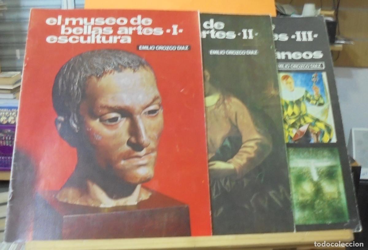 Libros de segunda mano: El museo de Bellas Artes. I, escultura. II. pintura. III, artistas contemporaneos. Emilio Orozco
