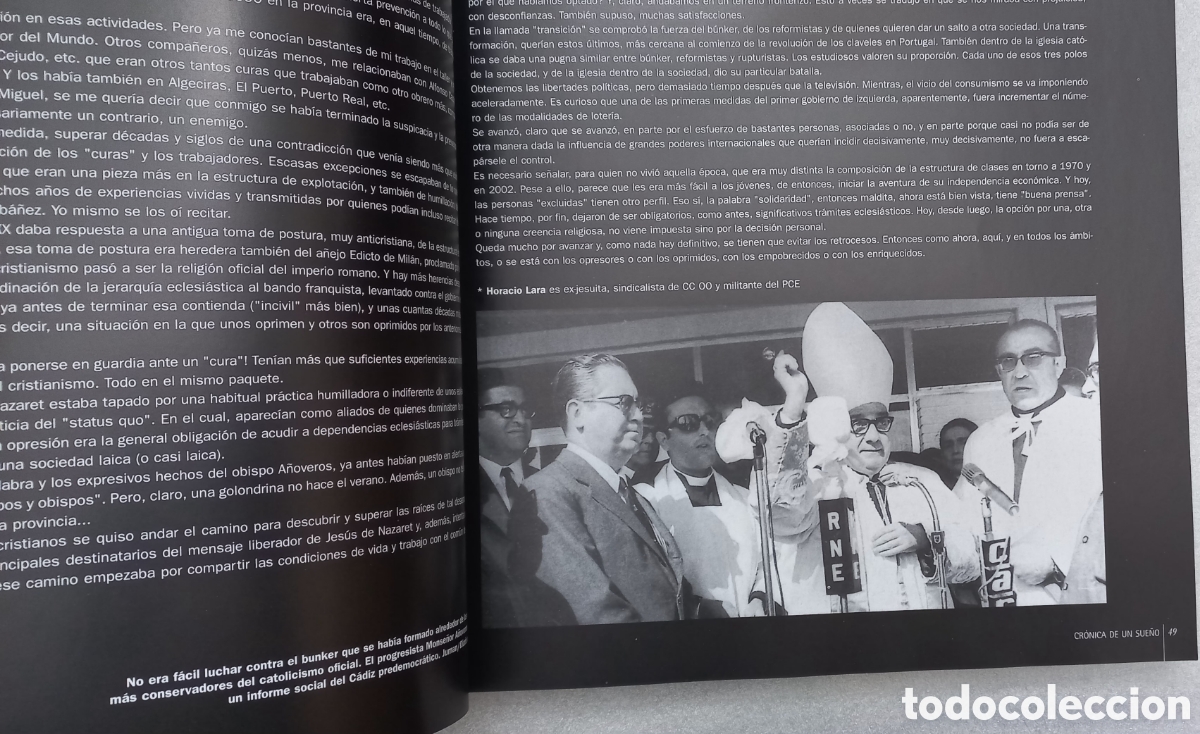 Libros de segunda mano: CR&Oacute;NICA DE UN SUE&Ntilde;O. 1973-83 - Foto 3
