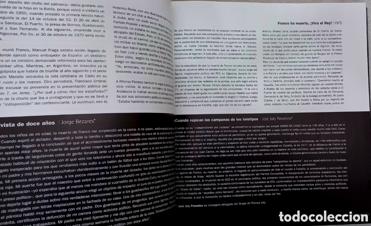 Libros de segunda mano: CR&Oacute;NICA DE UN SUE&Ntilde;O. 1973-83 - Foto 6