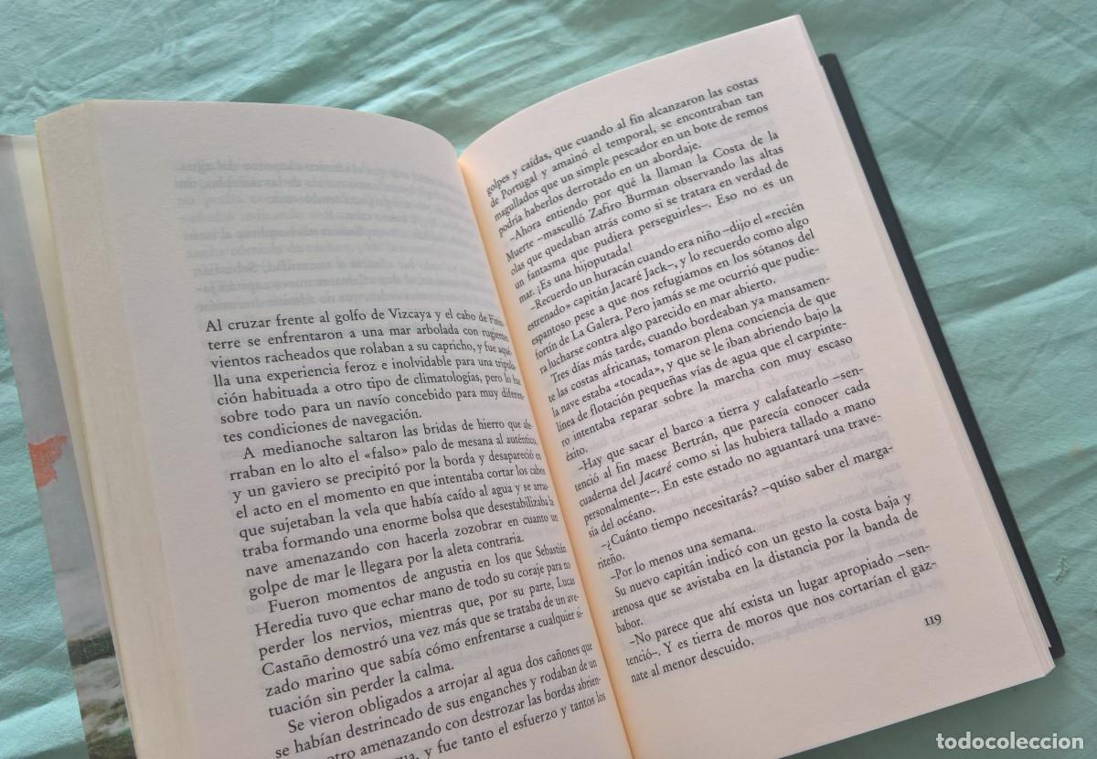 Libros de segunda mano: Piratas..Alberto V&aacute;zquez Figueroa..C&iacute;rculo de Lectores. - Foto 3