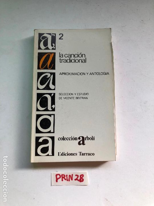 Libros de segunda mano: La canci&oacute;n tradicional - Foto 1
