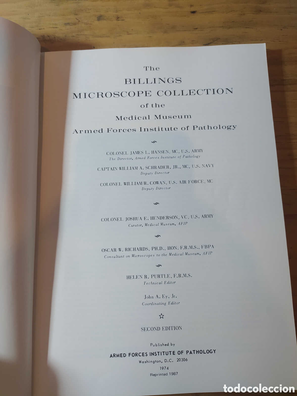 Libros de segunda mano: The Billings Microscope collection. Microscopio - Foto 2