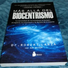 Libros de segunda mano: MÁS ALLÁ DEL BIOCENTRISMO - DR. ROBERT LANZA CON BOB BERMAN