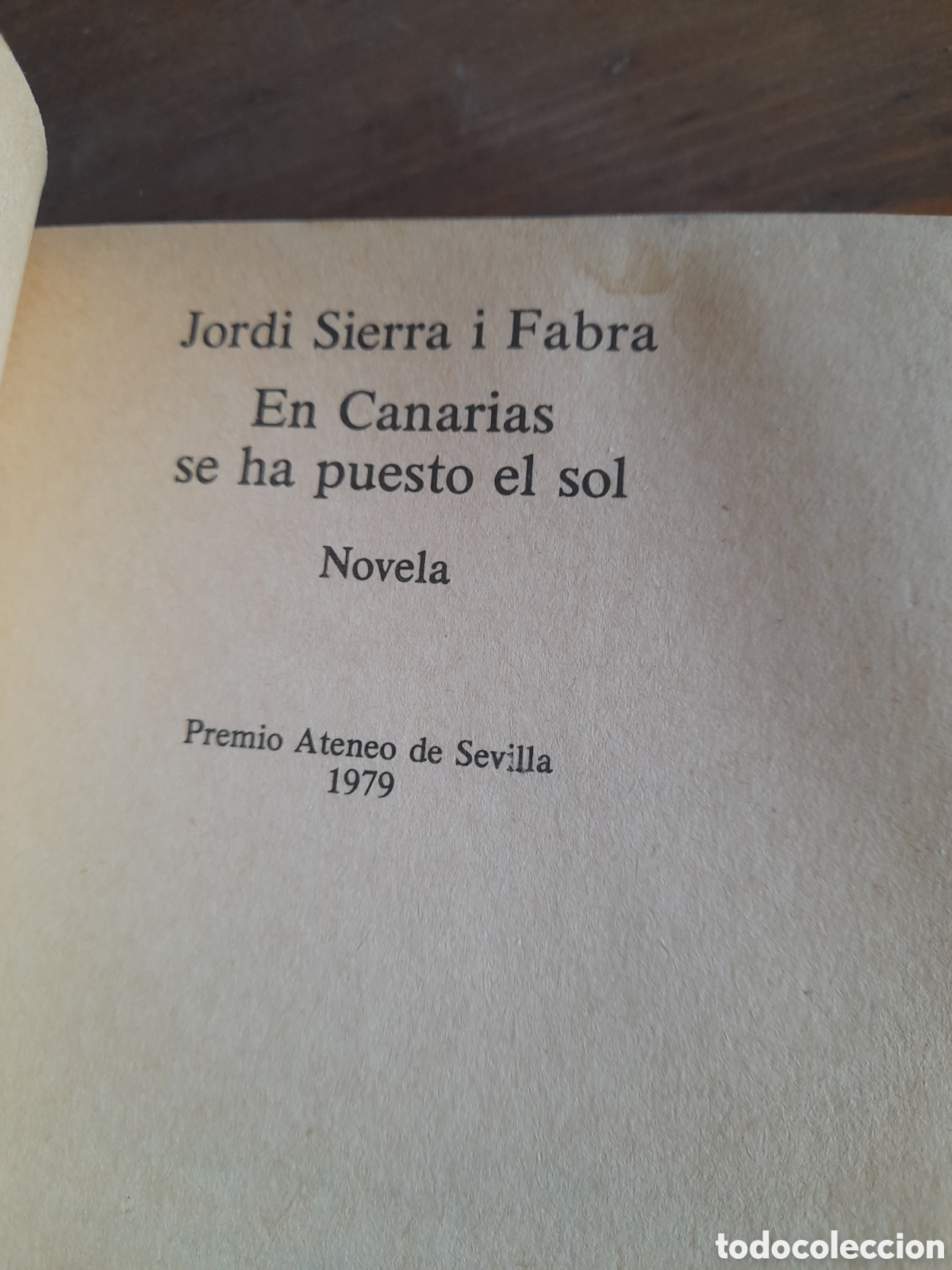 Libros de segunda mano: Libro EN CANARIAS SE HA PUESTO EL SOL - Foto 2