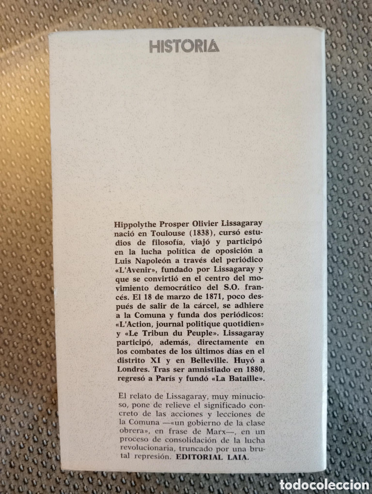Libros de segunda mano: Historia de la comuna 1 y 2 / P. O. Lissagaray - Foto 8