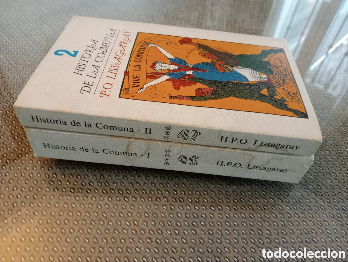 Libros de segunda mano: Historia de la comuna 1 y 2 / P. O. Lissagaray - Foto 2