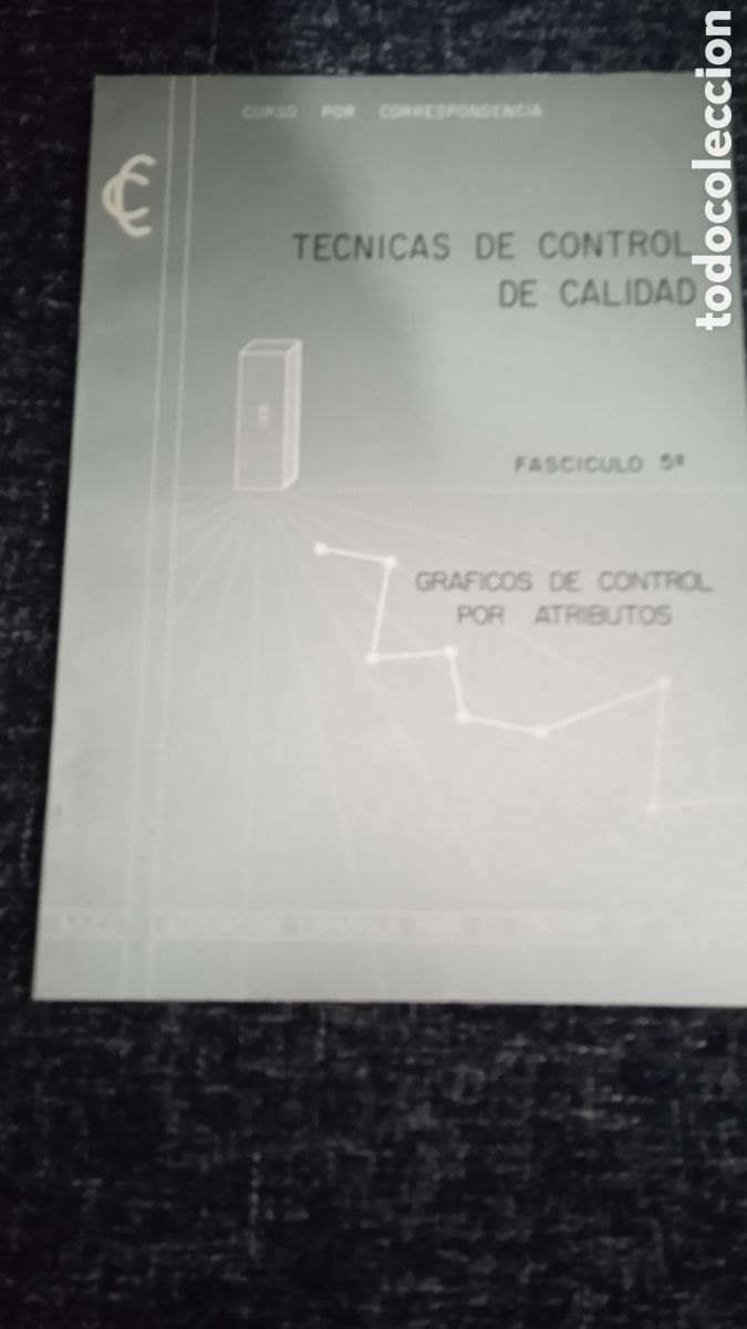 Gebrauchte B&uuml;cher: TECNICAS DE CONTROL DE CALIDAD N&ordm; 5 GRAFICOS DE CONTROL POR ATRIBUTOS