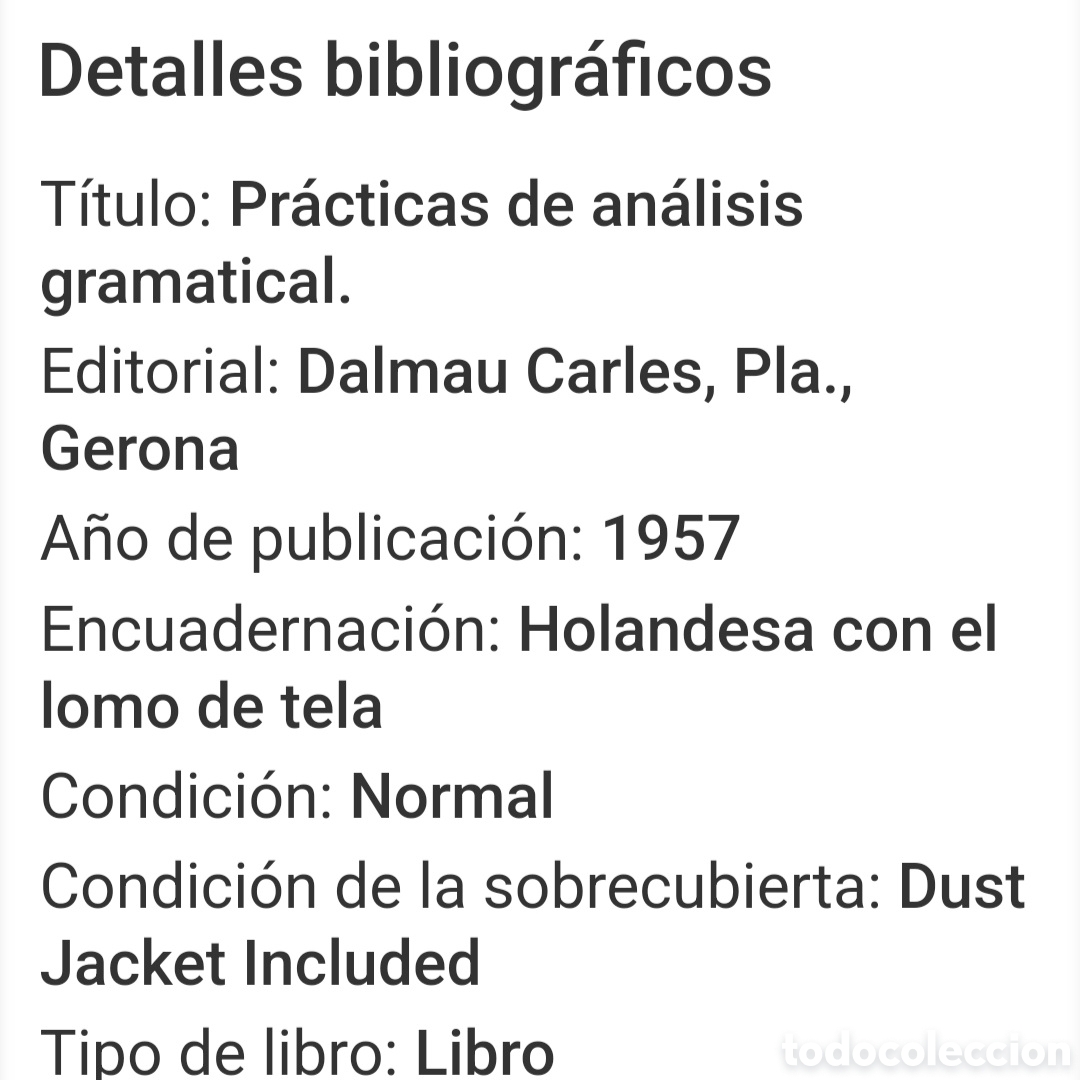 Libros de segunda mano: Pr&aacute;cticas de an&aacute;lisis gramatical - Foto 2
