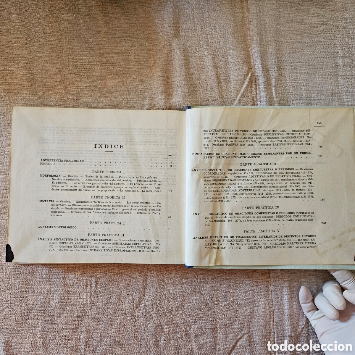 Libros de segunda mano: Pr&aacute;cticas de an&aacute;lisis gramatical - Foto 1