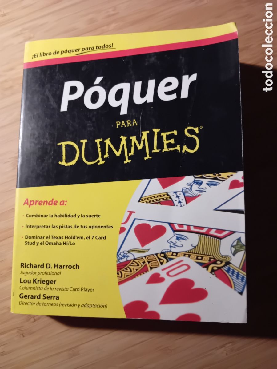 Libros de segunda mano: P&oacute;quer para dummies - Richard Harroch, Lou Krieger y Gerard Serra - Foto 1