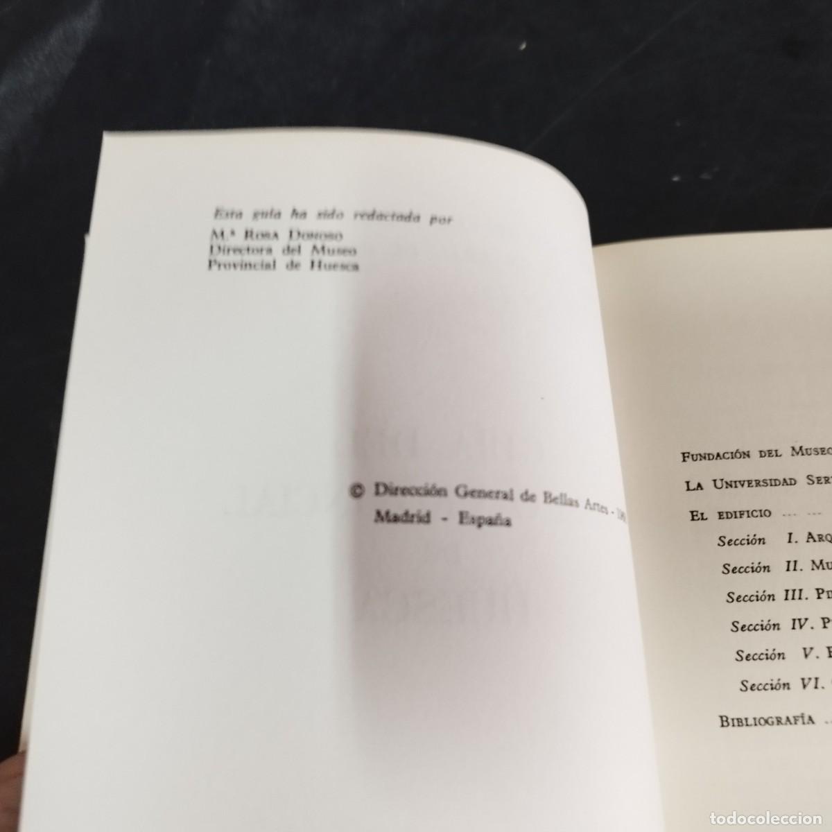 Libros de segunda mano: MUSEO PROVINCIAL DE HUESCA / GUIA / CON-AR04 - Foto 5