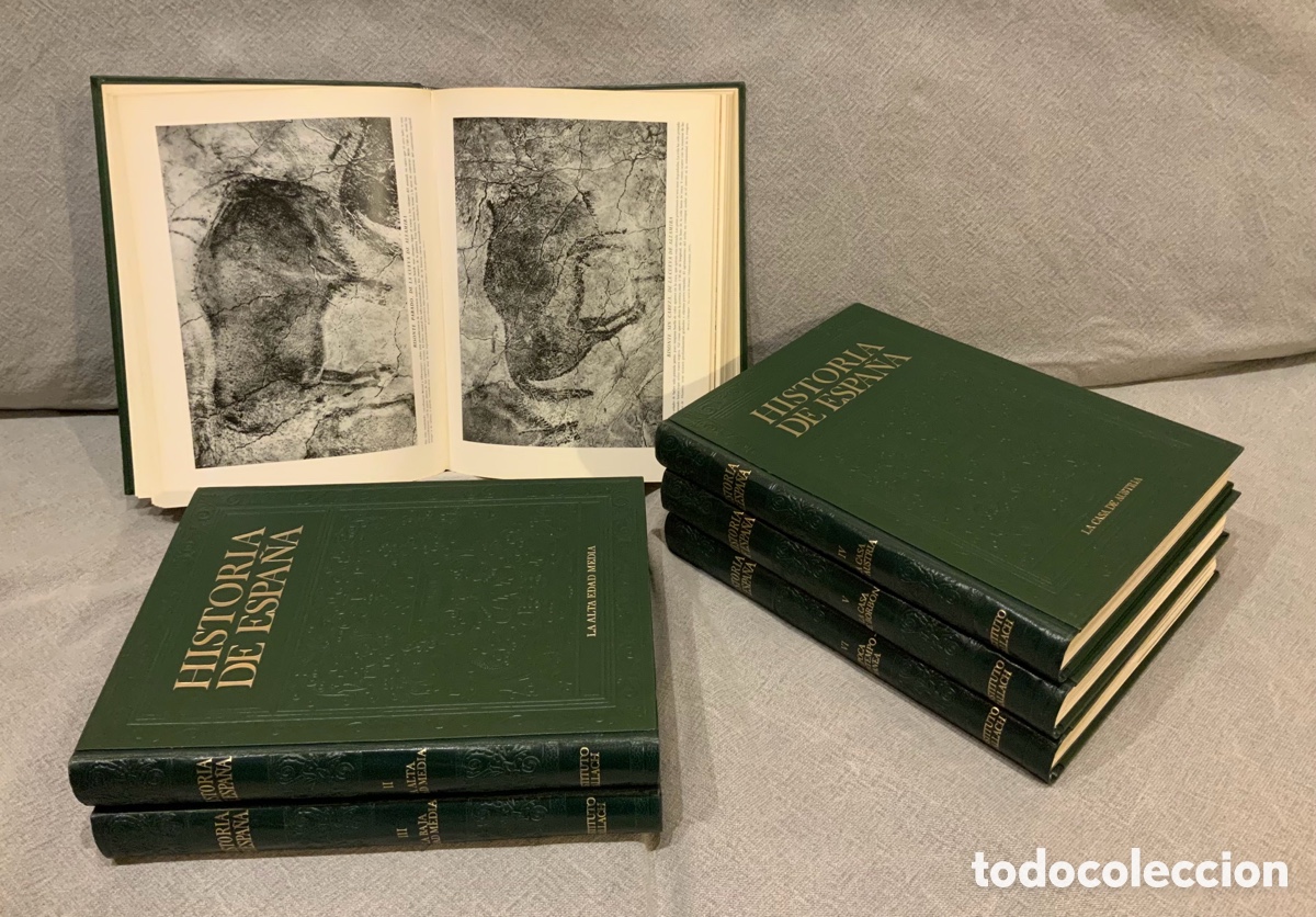 Libros de segunda mano: Historia de Espa&ntilde;a de Instituto Gallach - 6 tomos. Completa. - Foto 2