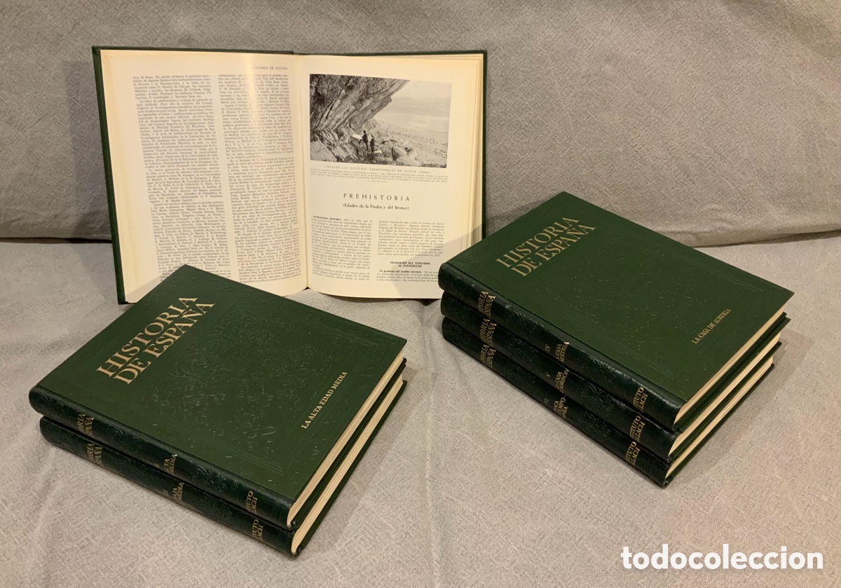 Libros de segunda mano: Historia de Espa&ntilde;a de Instituto Gallach - 6 tomos. Completa. - Foto 3
