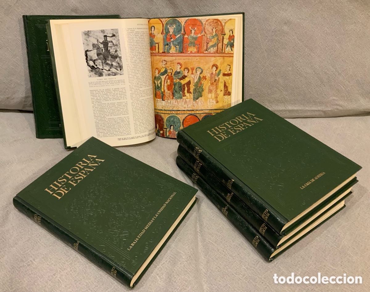 Libros de segunda mano: Historia de Espa&ntilde;a de Instituto Gallach - 6 tomos. Completa. - Foto 7