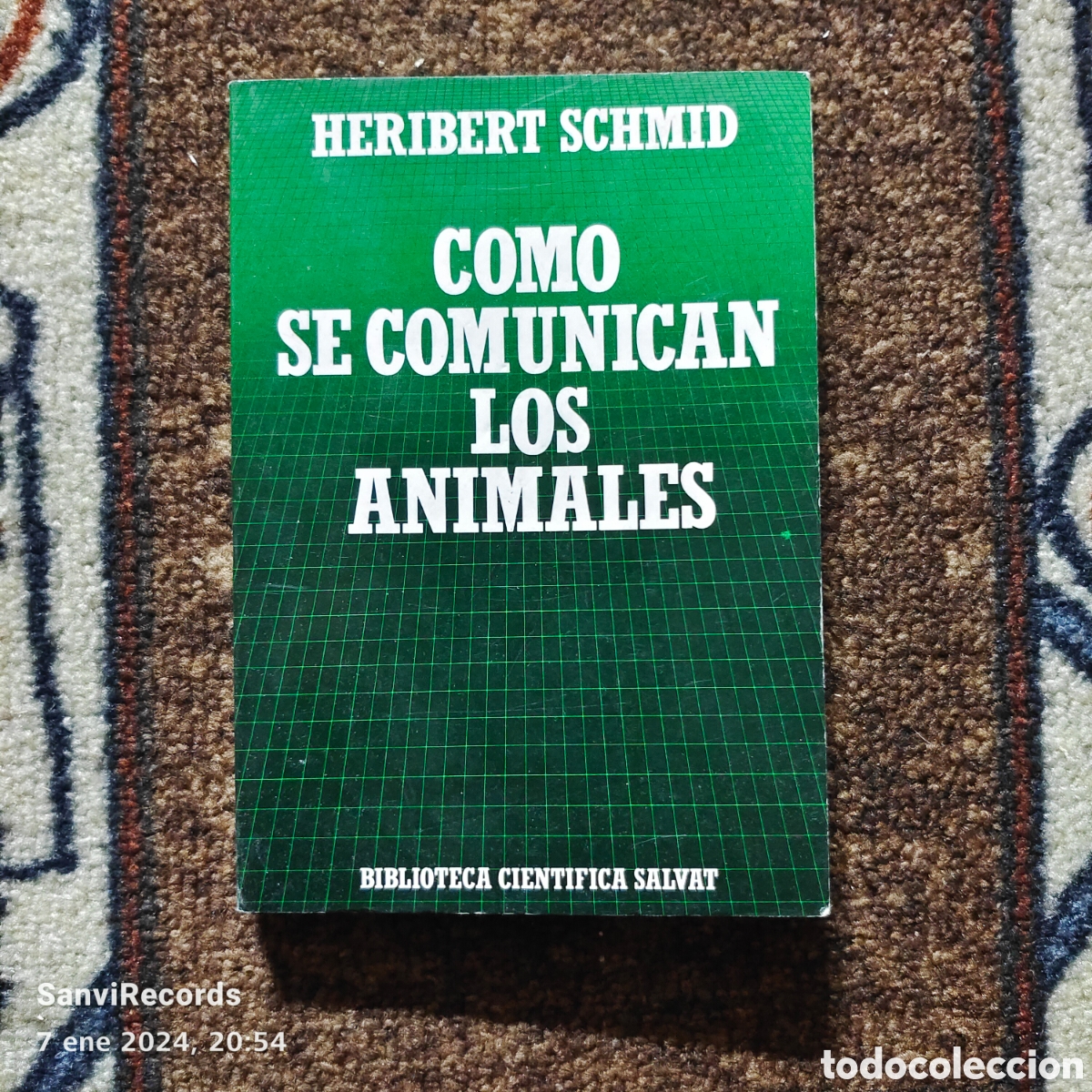 Libros de segunda mano: COMO SE COMUNICAN LOS ANIMALES (HERIBERT SCHMID) (BIBLIOTECA CIENT&Iacute;FICA SALVAT) - Foto 1