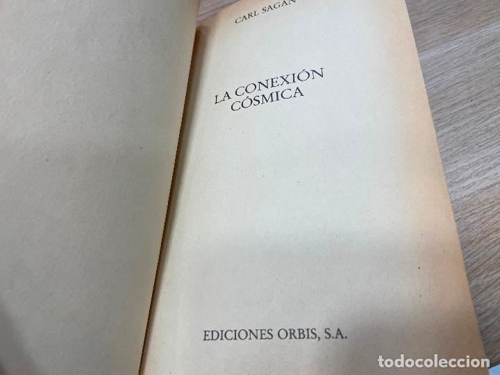 Libros de segunda mano: La conexi&oacute;n c&oacute;smica - Carl Sagan - 1985 - Orbis - Foto 8