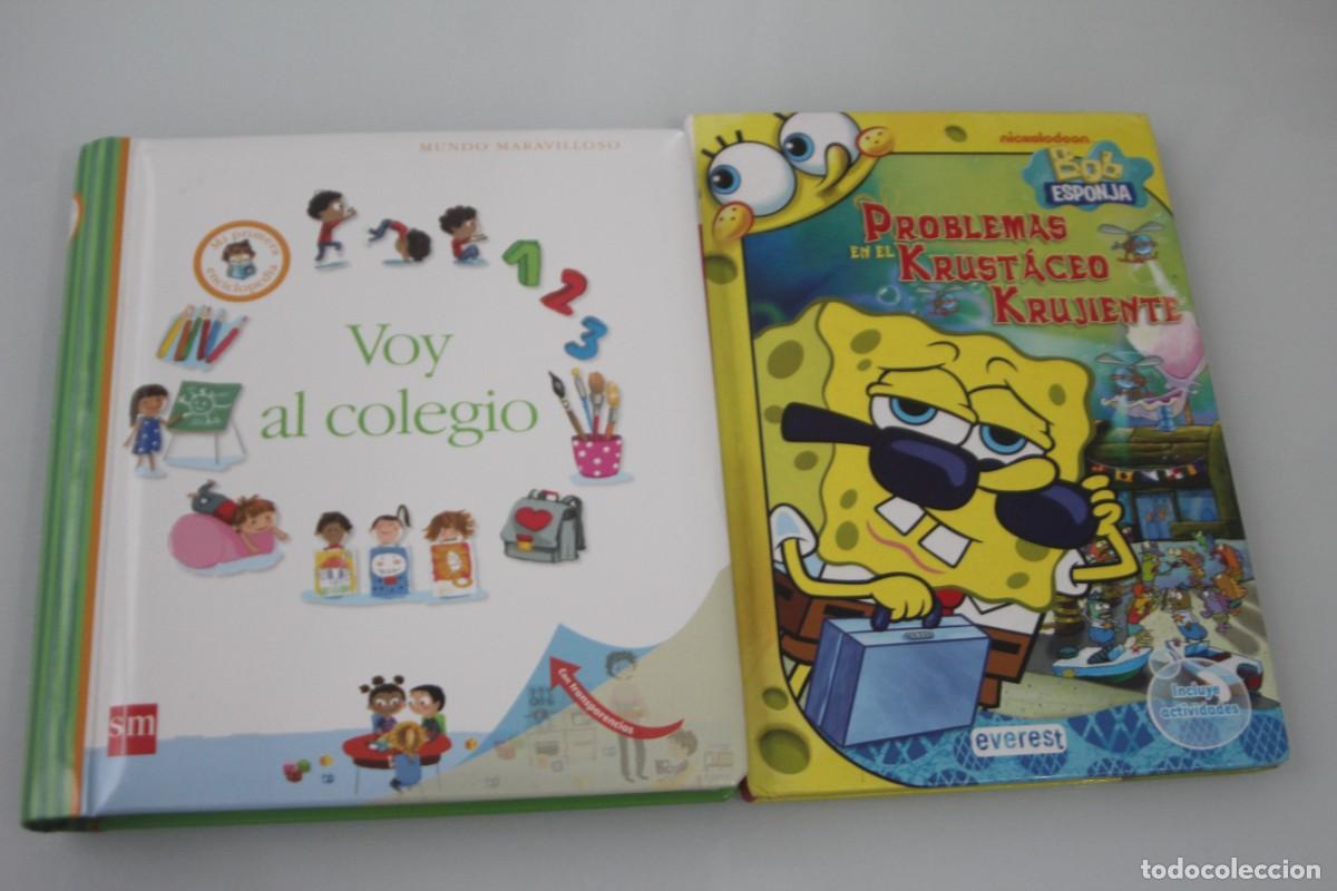 Libros de segunda mano: VOY AL COLEGIO - BOB ESPONJA - Foto 1